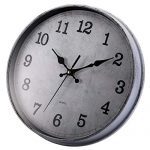 Non Ticking Retro Vintage Wall Clock