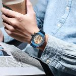 Mens Watches Men Designer Chronograph Waterproof Analogue