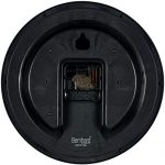 Black Wall Clock Silent Non Ticking Clock