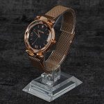 Rose Gold Bracelet Luxury Starry Sky Waistwatch