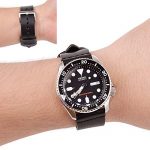 Ritche 22mm Leather Watch Bands, Quick Release Leather