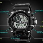 Mens Analog Digital Dual Display Sports Watches Military