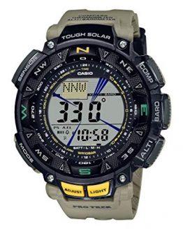 Casio Men's Quartz Sport Watch with Resin Strap, Khaki