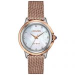 Citizen Ceci Pink Gold-Tone One Size Watch