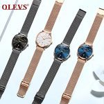 Black Luxury Dress Wrist Waterproof