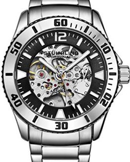 Stuhrling Original Mens Automatic Watch with Stainless Steel Bracelet