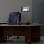 Full Calendar Clock with Extra Large Digits