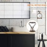 Living Room Metal Antique Table Clock