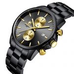GOLDEN HOUR Watch Waterproof Chronograph Quartz Watch