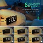 Digital Dual Alarm Clock Brightness Dimmer