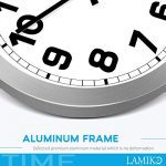 Non-Ticking Silent Wall Clocks for Room Home Kitchen