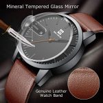 Watch, Mens Watch Sports Fashion Casual Leather Minimalism
