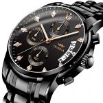OLMECA Rhinestone Diamonds Watch Waterproof