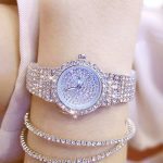 Ladies Dress Watch Luxury Quartz Small Face Diamond