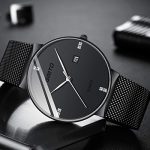 Deep Blue Ultra Thin Wrist Watches for Men
