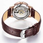 STARKING Watch Women Burgundy Self Wind Automatic