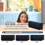 DreamSky Projection Alarm Clock Radio with USB Charging