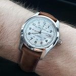Ritche Quick Release Leather Watch Band - Saddle Brown Elegance for Effortless Style