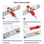 Stainless Steel Watch Band with Deployment Lock Buckle