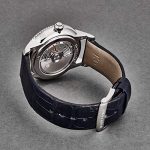 Pearl Dial with Blue Hands Petite Heure Automatic Watch