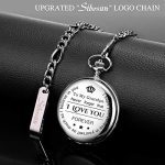Pocket Watch for Grandpa from Granddaughter Grandson