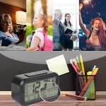 Large Display Digital Alarm Night Light Clock