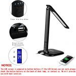 LEDGLE Desk Lamp, Table Lamp 8W LED Desk Lamp LCD Screen