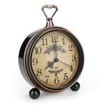 Silent Clock Shelf Alarm Non-Ticking