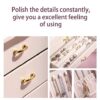 Watches Case with 5 Drawers White