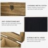 SRIWATANA Watch Box Case, 8-Slot Watch Organizer