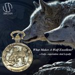 Winter Is Coming: Steampunk Wolf Pocket Watch