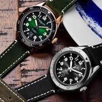 Stuhrling Original Mens Watch -Black Leather Dress Watches