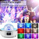 Star Projector Night Light Bluetooth Speaker Bedside Table Lamp