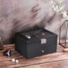 BEWISHOME Watch Box Organizer with Valet Drawer