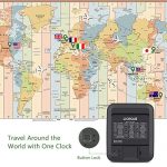 Digital Travel Alarm Clock - Your Compact Companion for Time, Date, and Temperature On-the-Go!