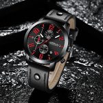 Waterproof Black Men's Watch Business