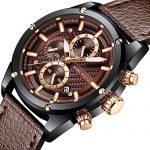 Mens Luxury Watches Business Chronograph Sport Waterproof