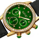 August Steiner Swarovski Crystal Studded Women’s Watch