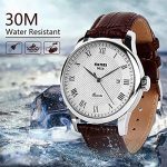 Mens Quartz Watch, Roman Numeral Business Casual Fashion