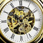 Timeless Elegance: Stuhrling Original Men's Vintage Mechanical Pocket Watch in Gold