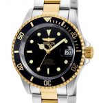 Invicta Men's Pro Diver 40mm Steel and Gold Tone Stainless Steel
