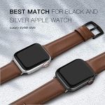 EDIMENS Leather Bands Compatible with Apple Watch