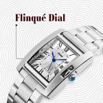 Rectangle Rose Gold Women Watch SKMEI
