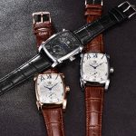 Classic Rectangle Case Vintage Design Watch
