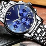 Waterproof Date Business Watch Quartz Analog