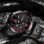 Waterproof Black Men's Watch Business