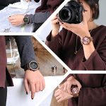 Wooden Watches Luxury Wood Metal Strap Chronograph BOBO BIRD