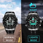 Waterproof Big Face Sports Watch for Men