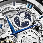 Stuhrling Original Legacy Automatic Self Wind Genuine Leather Strap