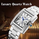 Rectangle Rose Gold Women Watch SKMEI